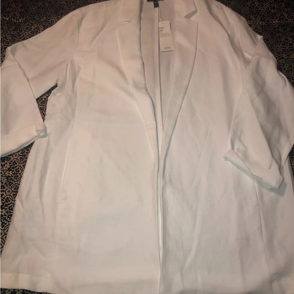 Eileen Fisher  slub linen blazer size Medium - Picture 6 of 10